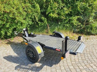 Lorries MT-1 Špičkový, sklopný přívěs motocykly včetně alu - 3