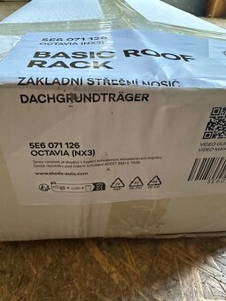 Základní střešní nosič Octavia IV nový - 3