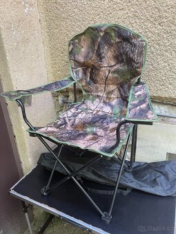 Skládací velká rybářská židle 100x50cm - 3