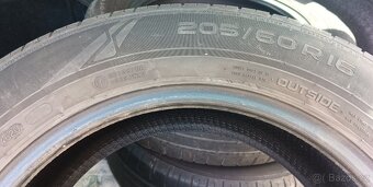 Letní pneumatiky 205/60 R16 96V, dvě Letní pneumatiky Nokian - 3
