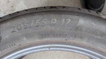205/55 R17 letní - 3