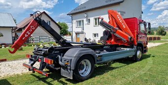 MERCEDES-BENZ ATEGO 1624 HÁKOVÝ NOSIČ + HYDR. RUKA + Kontaj - 3