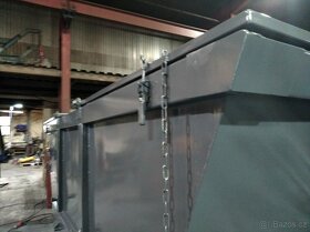 Prodám řetězový kont.,mulda,vanu vodotěsný s víky - 3