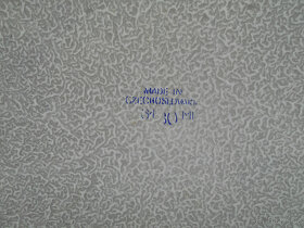 Starožitný, smaltovaný tácek. Zimní, vánoční motiv. - 3