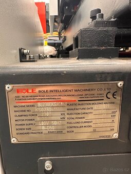 Vstřikovací lis na plasty BOLE IMM BLEKS230/C860 Nový - 3