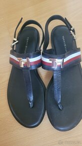 Patnofle sandály Tommy Hilfiger - kožené - 3