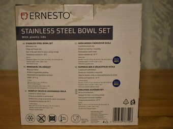 Sada misek z nerezové oceli - 3