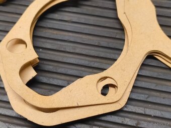 6x originální papírové těsnění válců Jawa 350 pérák panelka - 3