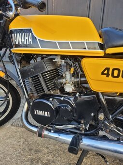 Yamaha RD 400 r.v. 1979 typ 1A3 DOKLADY 2T MOTOR - 3