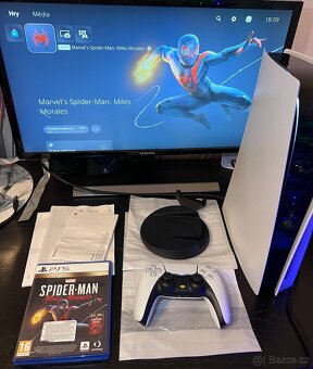 PS5 s mechanikou TOP stav + Spiderman Miles - 3