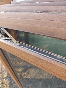 Plastová okna hnědá,dub - 3