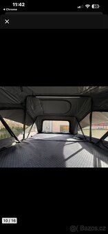 Střešní stan escape 160 zelený - 3