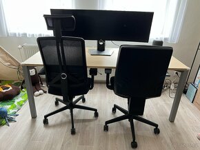 Kancelářské stoly, židle a skříňky k prodeji - 3