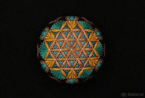 Mandala "Flower of Life" DotArt, akryl - 3