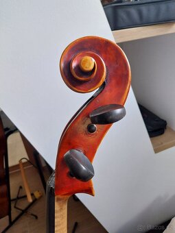 krásné celomasivní 4/4 cello - 3