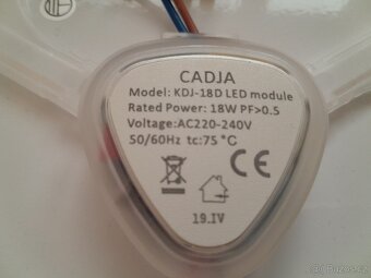 Stropní LED 18W IP44 – čtvercové, hvězdná obloha - 3