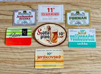P. etikety Vsetín, Vrchlabi, Brumov, Golčův Jenikov - 3