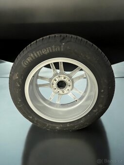 Zánovní originální alu kola Mercedes 5x112 + 205/60r16 - 3