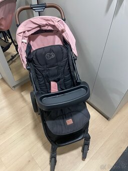 Kočárek Kinderkraft růžový - 3