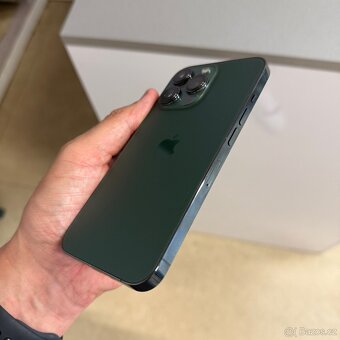 iPhone 13 Pro 128GB zelený, pěkný stav, 12 měsíců záruka - 3