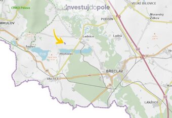 Prodej pole v k.ú. Lednice na Moravě - 3