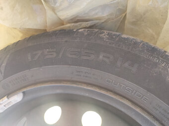 ocelova kola s pneu letni NOKIAN Wetproof 175/65 R14, P206 - 3