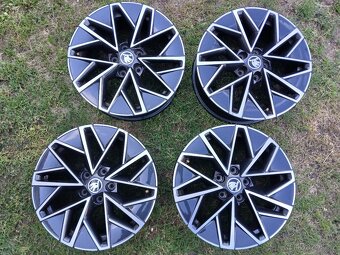 ALU kola,sada,ŠKODA SLAGARD,originál,205/55 R17,5x112,TOP - 3