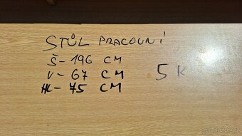 Pracovní stůl - 3