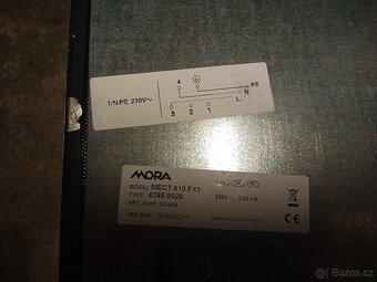 Sporák Mora MECT 610 FX1 - 3