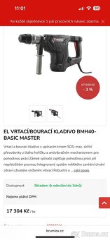 Vrtací/bourací kladivo BMH40 - BASIC MASTER - 3