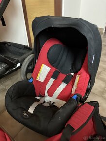 Britax GO 3kombinace s doplňky Flame Red+iPhoneSE128GB dárek - 3