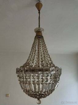 Lustr z lisovaného skla - 3