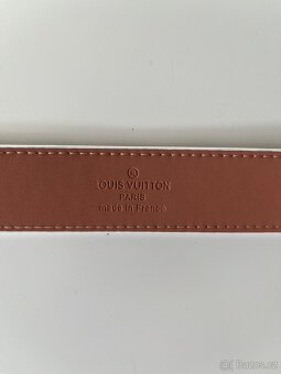 Louis Vuitton pásek bílý - 3