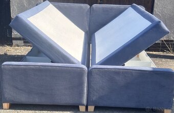 Boxspríng postel 200/200+ toppery - 3