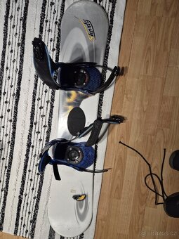 Snowboard F2 Shorty 124 cm + Burton vázání + boty vel. 39t - 3