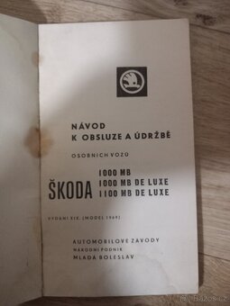 Návod k obsluze a údržbě 1000 MB 1100 MB - 3