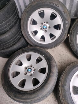 4ks alu disky orig. BMW 5x120 R17 245/55 r17 - 3