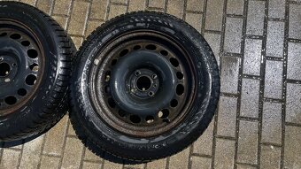 ❄️ TOP zimní kola Nokian 205/55 R16 na discích – jako NOVÉ❄️ - 3