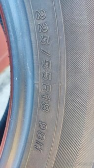 4ks Yokohama 225/55 R18 letní - 3