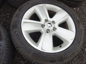 Alu kola Škoda Yeti 225/50/17 letní 6mm - 3