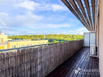 Pronájem bytu 3+kk 77 m² s terasou 30 m², Bratislavská, Prah - 3