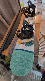 Snowboardingove prkno,vázání,boty - 3