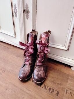 LUXUSNÍ POLOKOZAČKY ZNAČKA LAURA VITA výhodná cena - 3