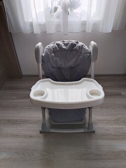 Jídelní židlička s lehátkem a houpačkou 3v1 - 3