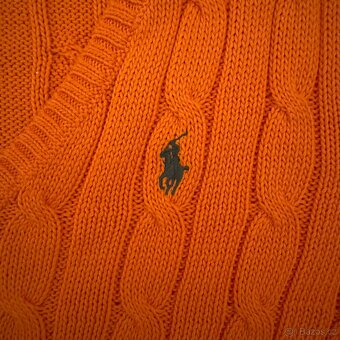 Ralph Lauren Polo oranžový dámský svetr | výborný stav - 3
