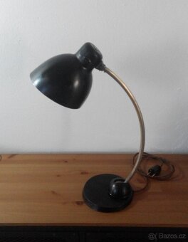 Starožitná industriální stolní lampa Bauhaus - sleva - 3