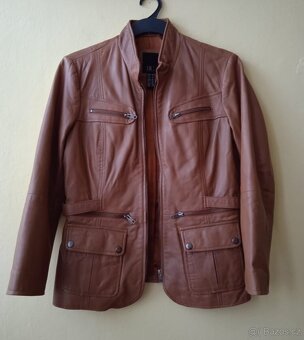 Kožená bunda, velikost 36 - 3