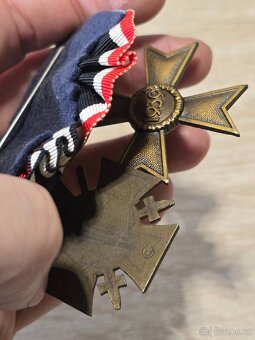 Medailová lišta - záslužný kříž bez mečů - 3