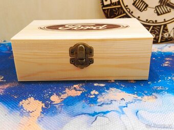 Dřevěná krabička Ford - 3