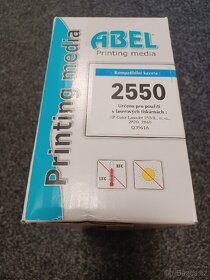 Modrý toner ABEL pro HP color LaserJet 2550. - 3